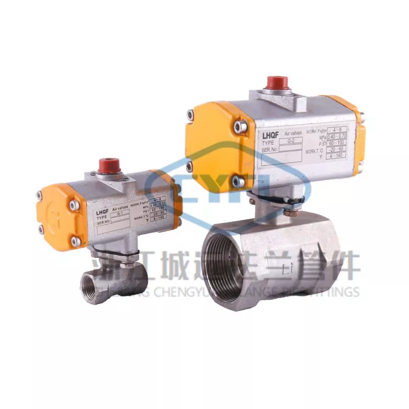 Pneumatica High Platform Ball Valve