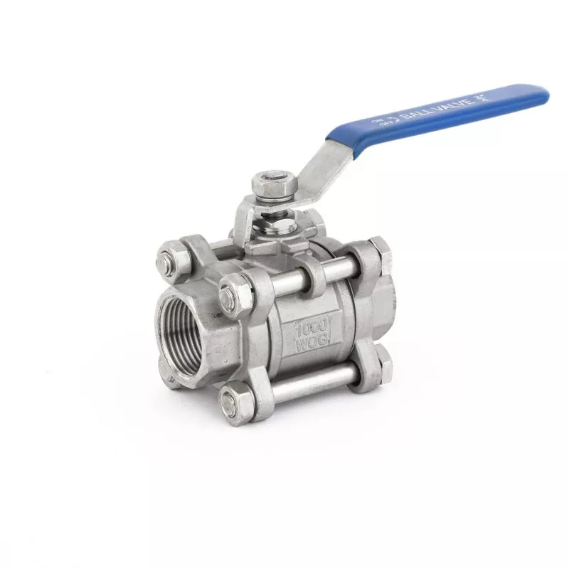 Three Piece Aliquam Ball Valve